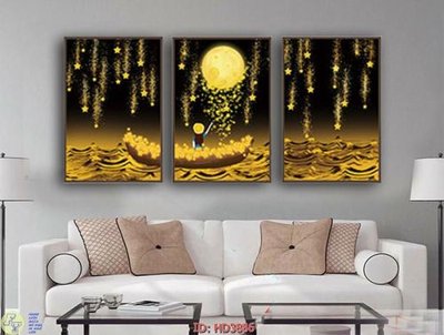 Tải file File tranh treo hiện đại HD3886 (gốc) in tranh tráng gương