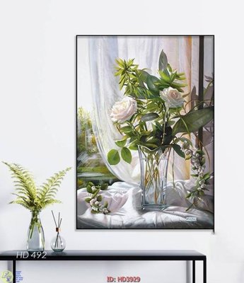 File gốc File tranh treo hiện đại HD3929 (chuẩn màu) cho in offset