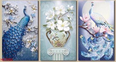 File tranh File tranh treo hiện đại HD3950 (bản gốc) treo tường