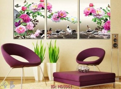 Hình ảnh file gốc in trần nhà File tranh treo hiện đại HD3961