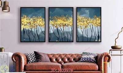 File tranh File tranh treo hiện đại HD3974 (gốc) in backlit film