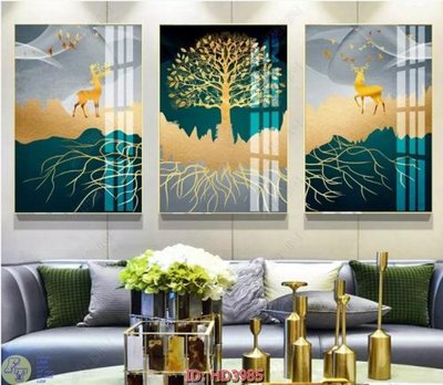 Tải file File tranh treo hiện đại HD3985 (gốc) chủ đề tâm linh