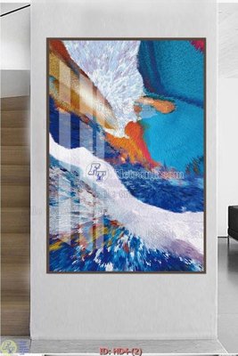 File gốc File tranh hiện đại HD4 (ảnh chi tiết) để in lụa