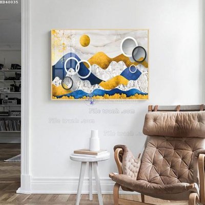 File gốc File bộ tranh treo hiện đại HD40035 (chủ đề hiện đại) trang trí