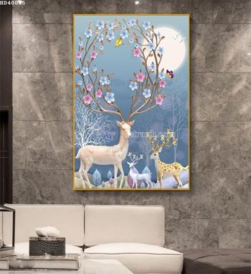 Tải file File bộ tranh treo hiện đại HD40045 (gốc) làm file thiết kế