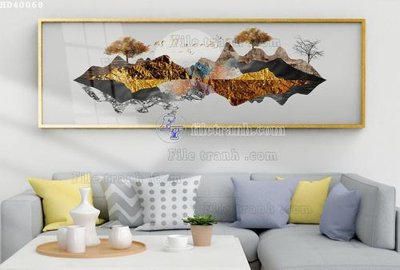 File gốc File bộ tranh treo hiện đại HD40068 (chủ đề hiện đại) trang trí