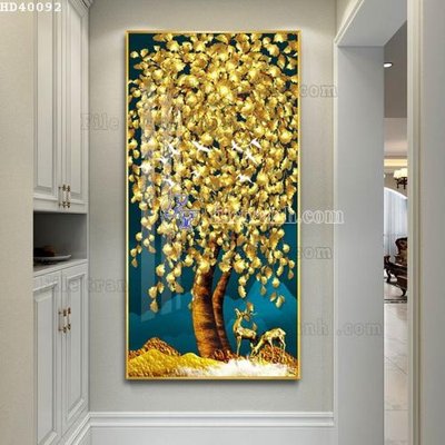 File ảnh File bộ tranh treo hiện đại HD40092 (gốc) in standee