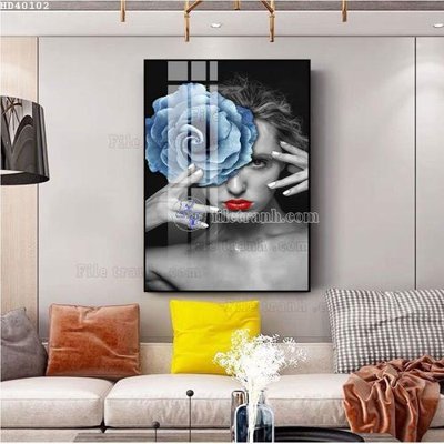 Mua file tranh gốc File bộ tranh treo hiện đại HD40102 tại Filetranh.com