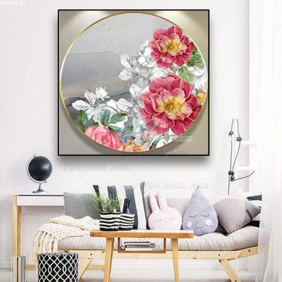 File in trần File bộ tranh treo hiện đại HD40129 (bản gốc) đại dương