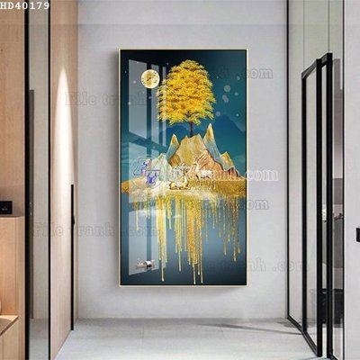 File gốc File bộ tranh treo hiện đại HD40179 (ảnh chi tiết) để in trần