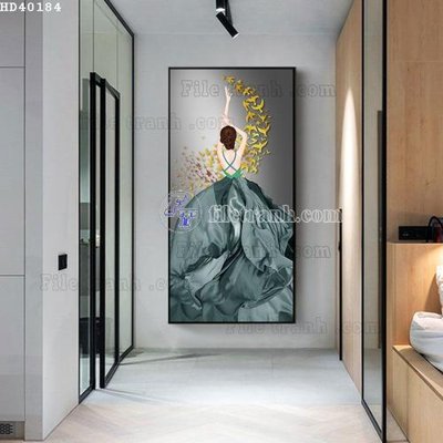 Chi tiết file tranh tráng gương File bộ tranh treo hiện đại HD40184 (ảnh gốc)
