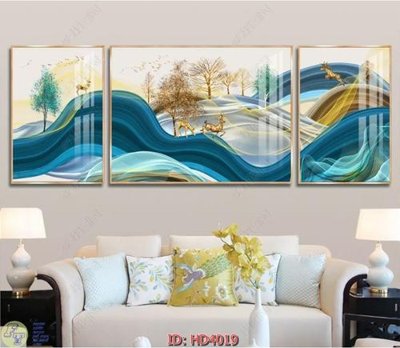 File tranh File tranh treo hiện đại HD4019 (bản gốc) treo quán cafe