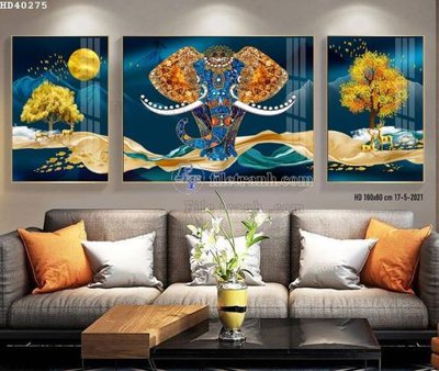 File ảnh File bộ tranh treo hiện đại HD40275 (gốc) in decal dán tường
