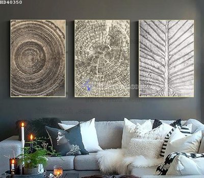 File tranh quảng cáo File bộ tranh treo hiện đại HD40350 (download file gốc)