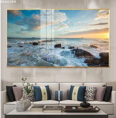 File ảnh File bộ tranh treo hiện đại HD40380 (gốc) in backdrop sự kiện