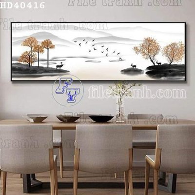 Tải file File bộ tranh treo hiện đại HD40416 (PSD) cho in ấn quảng cáo