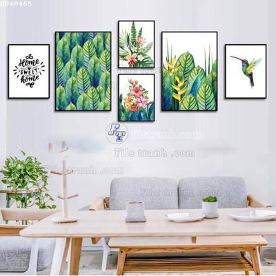 File gốc File bộ tranh treo hiện đại HD40465 (Filetranh.com) File bộ tranh treo hiện đại HD40465