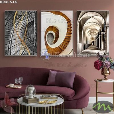 Tải file gốc File bộ tranh treo hiện đại HD40544 (để in lụa)