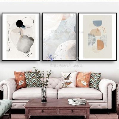 File ảnh gốc File bộ tranh treo hiện đại HD40553 không vỡ nét