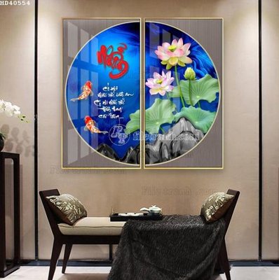 Tải file File bộ tranh treo hiện đại HD40554 (gốc) in trên mọi chất liệu