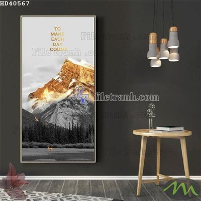 File gốc File bộ tranh treo hiện đại HD40567 (in ấn) không giới hạn