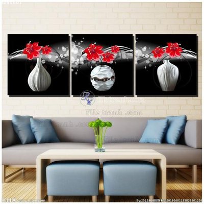 File PSD File bộ tranh treo hiện đại HD40601 (gốc) cho in quảng cáo