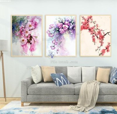 Tải file File bộ tranh treo hiện đại HD40645 (ảnh gốc) file AI/EPS