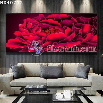 File gốc File bộ tranh treo hiện đại HD40712 (in mica) làm quà tặng