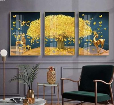 File PSD File bộ tranh treo hiện đại HD40748 (bản gốc) dễ dàng edit