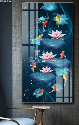 File ảnh File bộ tranh treo hiện đại HD40834 (gốc) in PP, decal