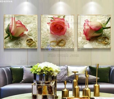 Tải file File bộ tranh treo hiện đại HD40844 (gốc) in nhanh