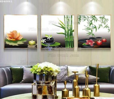 File tranh File bộ tranh treo hiện đại HD40861 (bản gốc) trang trí văn phòng