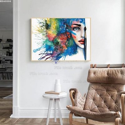 File gốc File bộ tranh treo hiện đại HD40886 cho in ấn và thiết kế