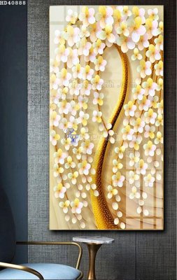 File tranh File bộ tranh treo hiện đại HD40888 (gốc) in film