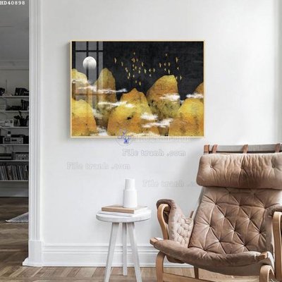 File gốc in ấn File bộ tranh treo hiện đại HD40898 độ phân giải cao