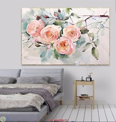 File ảnh File tranh treo hiện đại HD4089 (gốc) trang trí khách sạn