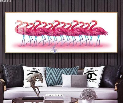 File tranh File bộ tranh treo hiện đại HD40917 (file gốc) chủ đề phong thủy