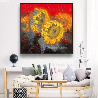 File tranh File bộ tranh treo hiện đại HD41012 (gốc) chủ đề tĩnh vật