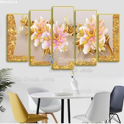 Tải file File bộ tranh treo hiện đại HD41014 (gốc) làm file thiết kế