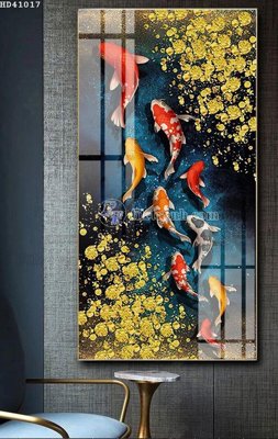 File tranh in tráng gương File bộ tranh treo hiện đại HD41017 (siêu nét)