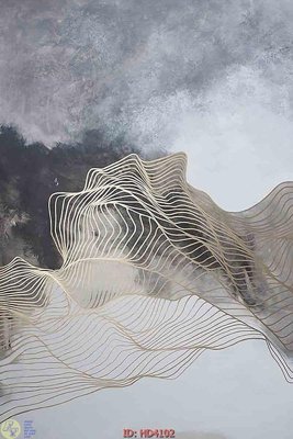 File gốc File tranh treo hiện đại HD4102 (in mica) làm bảng hiệu