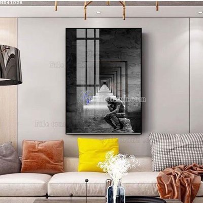 File PSD File bộ tranh treo hiện đại HD41028 (gốc) cho designer
