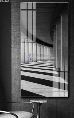 File in trần File bộ tranh treo hiện đại HD41031 (file gốc) xuyên sáng