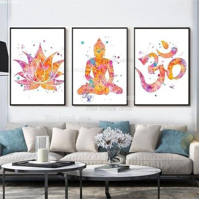 File ảnh File bộ tranh treo hiện đại HD41052 (gốc) in poster