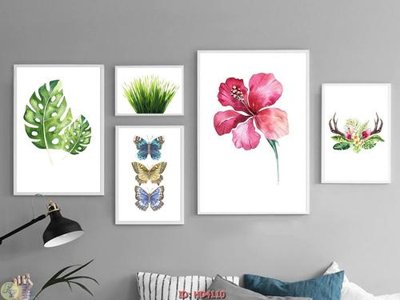 File ảnh File tranh treo hiện đại HD4110 (gốc) in decal dán tường