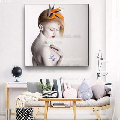 File tranh File bộ tranh treo hiện đại HD41121 (bản gốc) in canvas