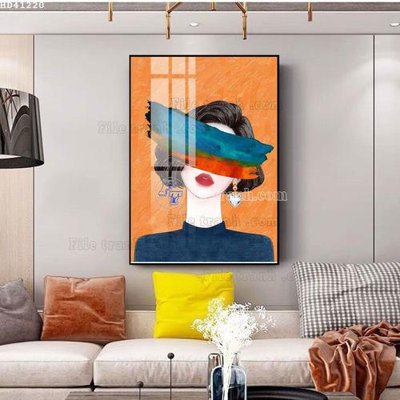 File tranh quảng cáo File bộ tranh treo hiện đại HD41220 (file gốc) chuyên nghiệp