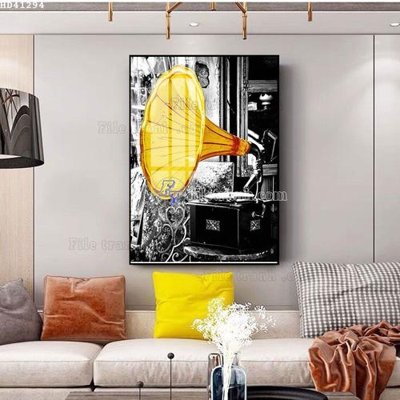 File gốc File bộ tranh treo hiện đại HD41294 (trang trí) phòng ngủ