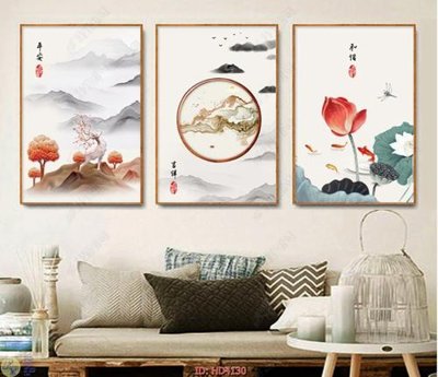 Download file File tranh treo hiện đại HD4130 (chuẩn in) chất lượng cao