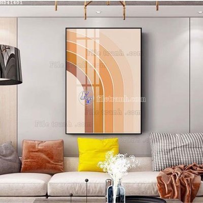File tranh File bộ tranh treo hiện đại HD41401 (file gốc) chủ đề phong thủy